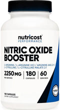 Load image into Gallery viewer, Nutricost Nitric Oxide Booster