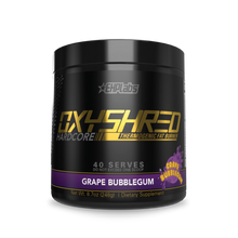Load image into Gallery viewer, Oxyshred Hardcore Muscle Factory Grape Bubblegum