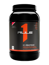 Load image into Gallery viewer, R1 Rule One Protein Muscle Factory Strawberries and Creme