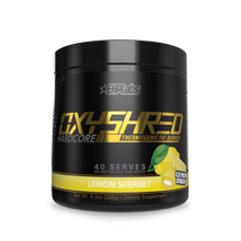 Load image into Gallery viewer, Oxyshred Hardcore Muscle Factory Lemon Sherbet