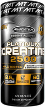Load image into Gallery viewer, MuscleTech Essential Series 100% Creatine 2500 Supplement, 120 Count