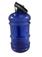 Load image into Gallery viewer, X-Athletics - Muscle Factory - 2.2L Transparent Bottle  Blue
