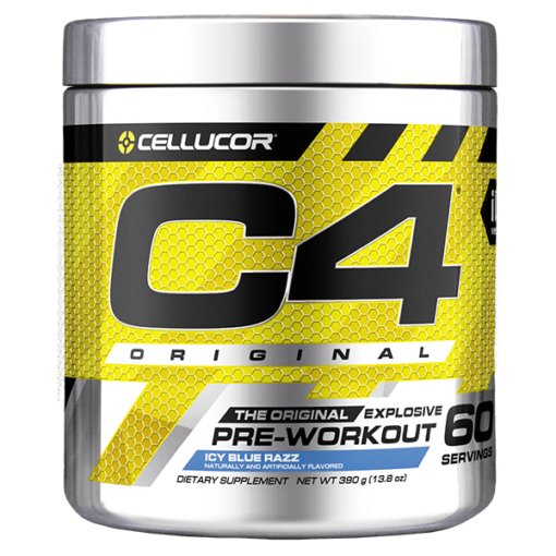 C4 Cellucor Original Pre Workout Muscle Factory- Blue Razz