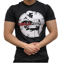 Load image into Gallery viewer, Muscle Factory Logo T-Shirt Tee Short Sleeve - Australia&#39;s best price supplements gym factory
