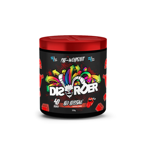 disorder pre-workout red Russian muscle factory 