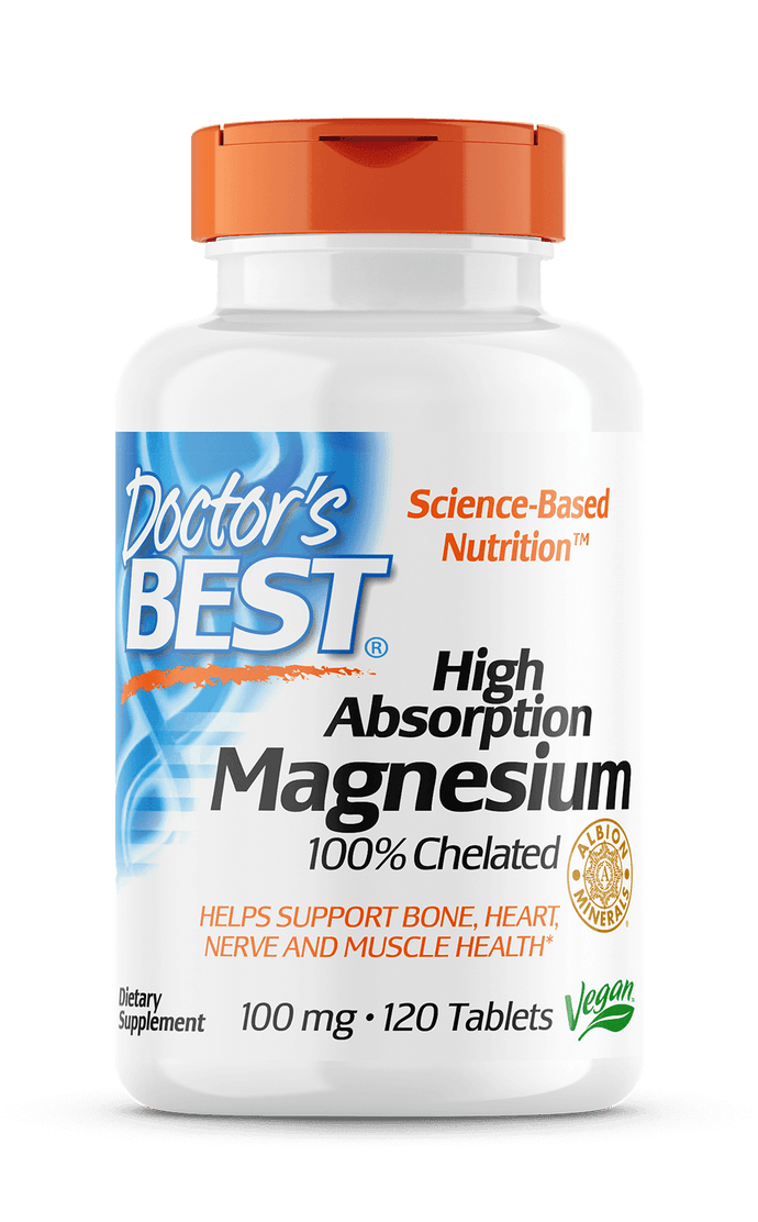 Doctor's Best High Absorption Magnesium 100% Chelated
