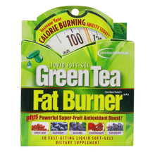 Load image into Gallery viewer, Green Tea Fat Burner 30 Fast Acting Liquid Soft-Gels
